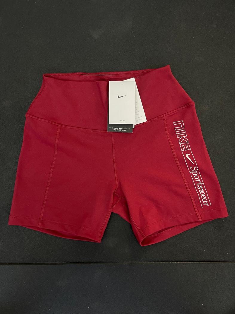 Vista adicional de Short Nike One Dri-FIT — rojo burdeos