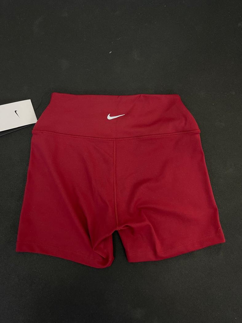 Vista adicional de Short Nike One Dri-FIT — rojo burdeos